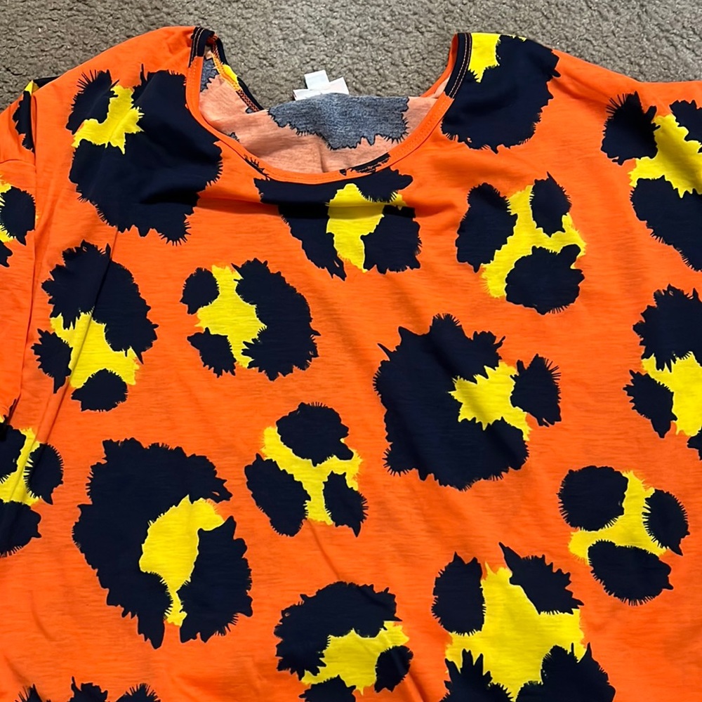 LuLaRoe Animal Print Irma 2X